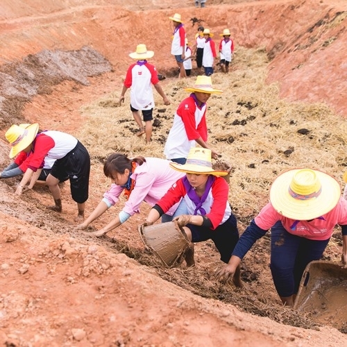 เอกสารวิธีลดการรั่วซึมของหนองน้ำ (ย่ำขี้)